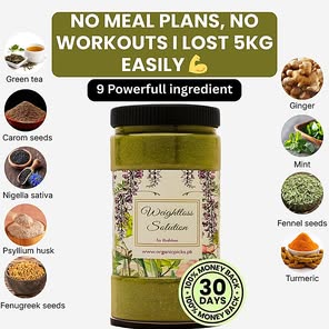Weightloss Solution (1 Month Plan) By Dr Rubina