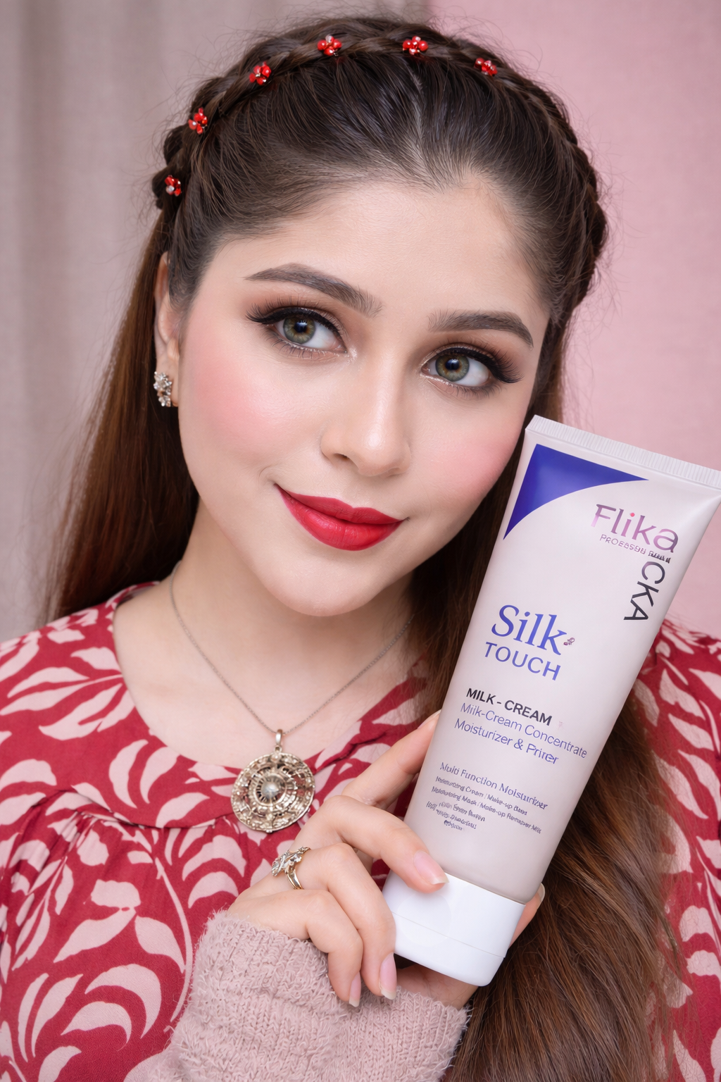 Flicka Silk Touch l Concentrate - Primer and Moisturizer ( Buy 1 Get 1 Free)