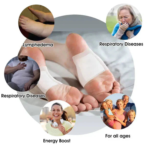 Premium Detox Foot Patches (10 packs) Imported